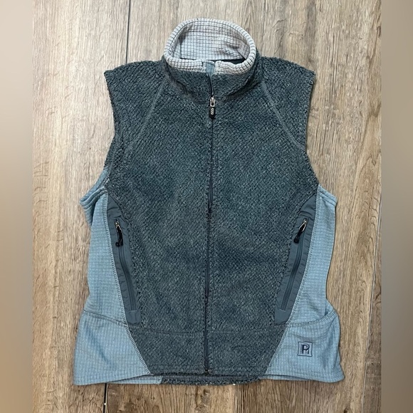 Patagonia R2 Regulator Jacket Vest Polartec Full Zip Front Womens M Fleece - Picture 8 of 8